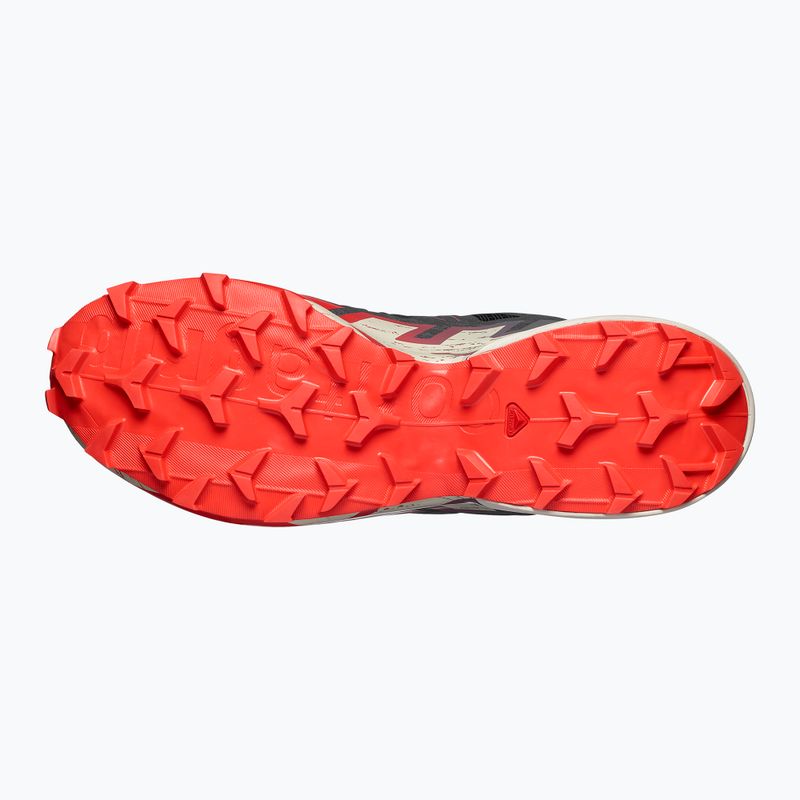 Încălțăminte de alergare pentru bărbați Salomon Speedcross 6 black/fiery red/almond milk 5