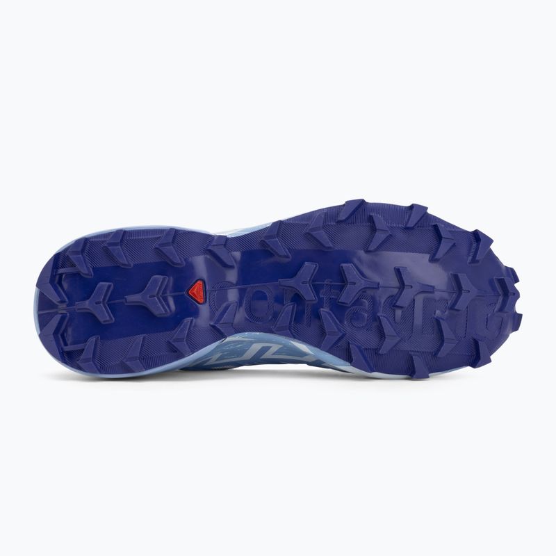 Încălțăminte de alergare pentru femei Salomon Speedcross 6 burro/sunny lime/almond cream 4