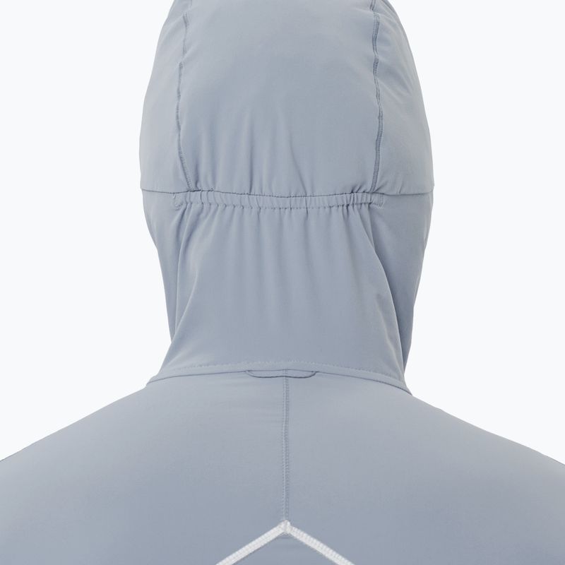 Geacă de alergare pentru bărbați Salomon Sense Aero Hybrid Half Zip Hooded trade winds 4