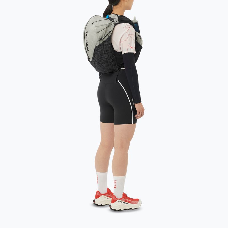 Pantaloni scurți de alergare pentru femei Salomon Sense Stow 6" deep black 9