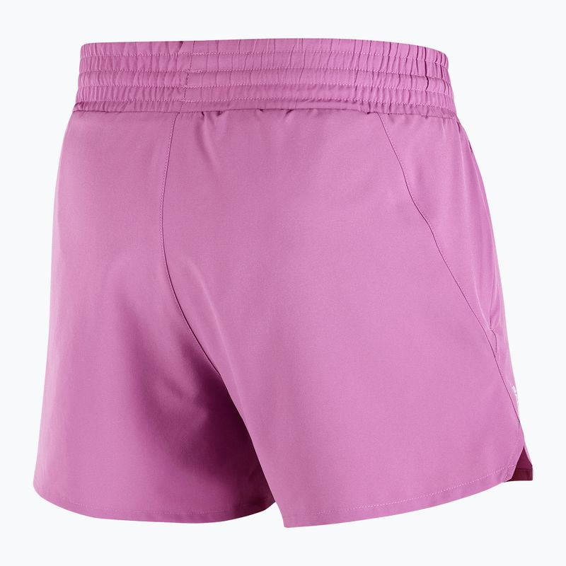 Pantaloni scurți de alergare pentru femei Salomon SHAKEout Core 4" iris orchid 6
