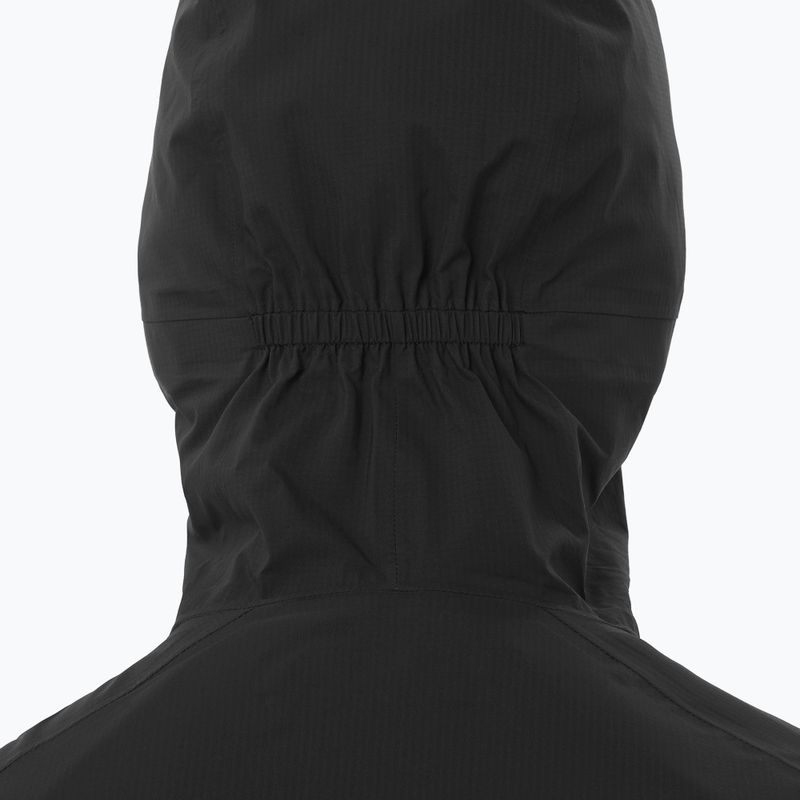 Geacă de alergare pentru bărbați Salomon Bonatti Waterproof dee black 3