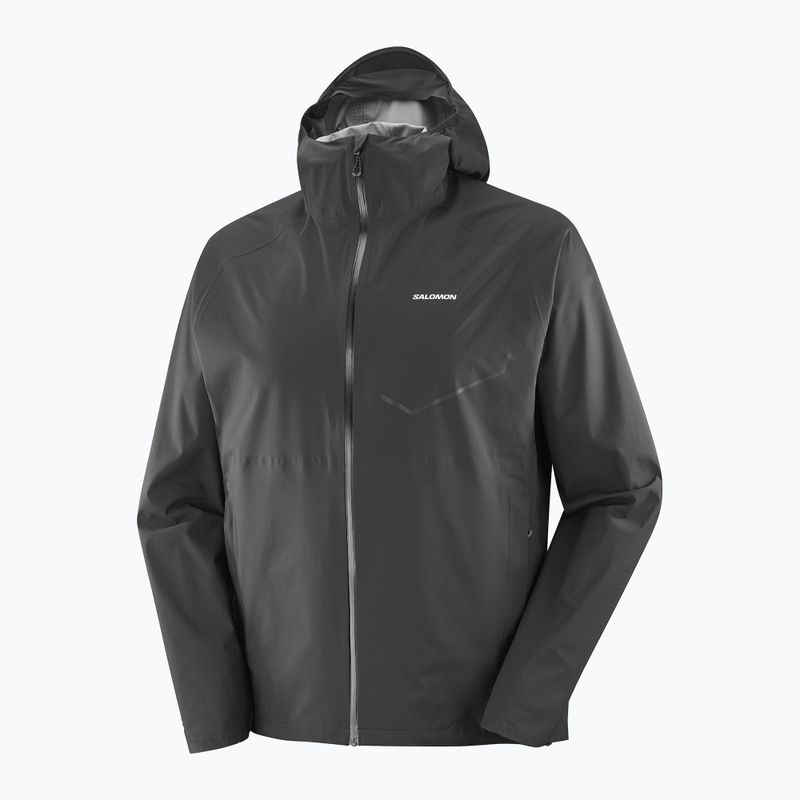 Geacă de alergare pentru bărbați Salomon Bonatti Waterproof dee black 7