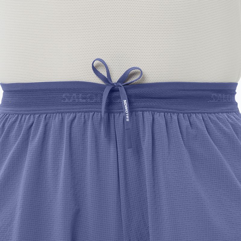 Pantaloni scurți de alergare pentru bărbați Salomon Sense Aero Stow 5" marlin 3