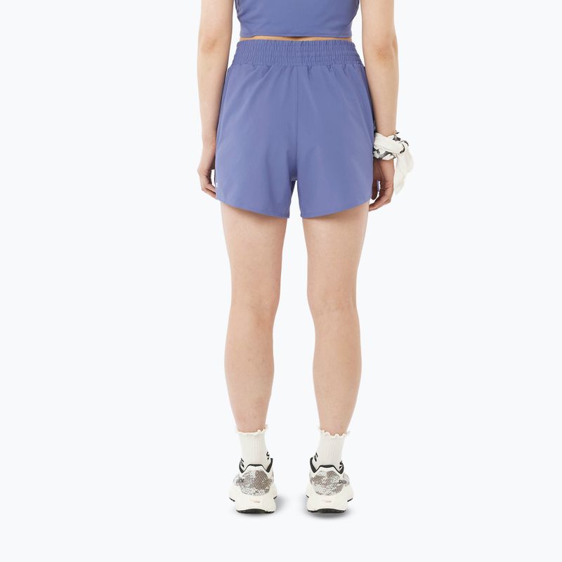 Pantaloni scurți de alergare pentru femei Salomon SHAKEout Core 4" marlin 2