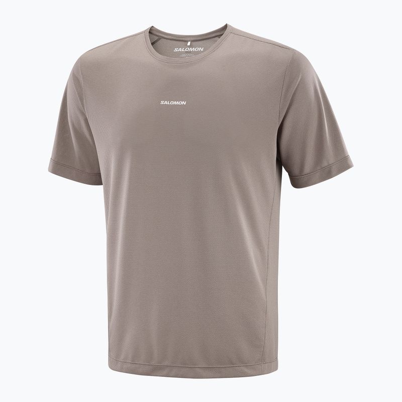 Tricou de alergare pentru bărbați Salomon Shakeout Core iron 3