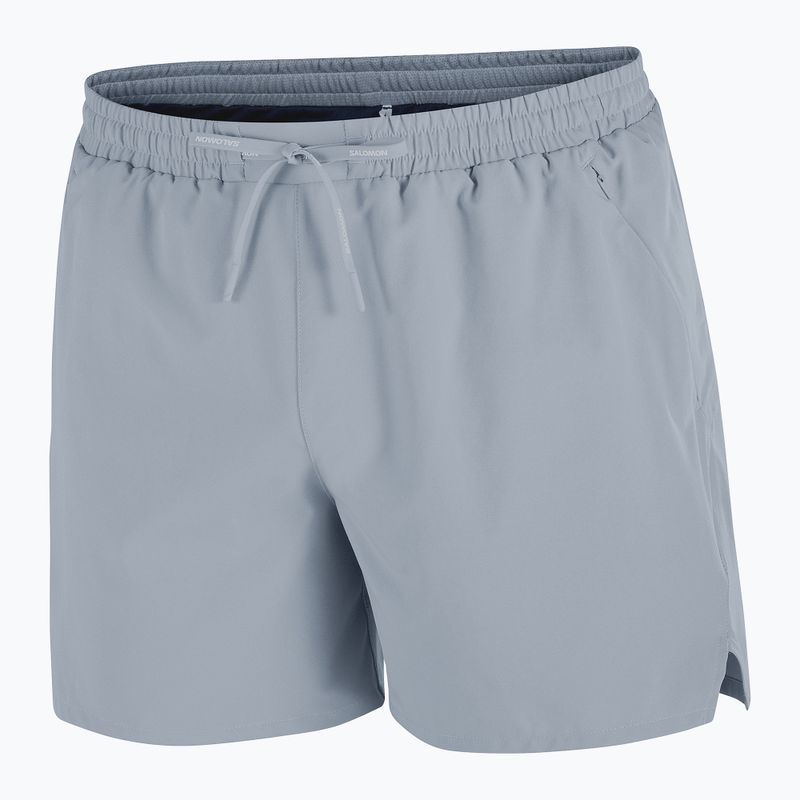 Pantaloni scurți de alergare pentru bărbați Salomon SHAKEout Core 5" trade winds 5