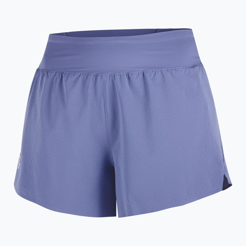 Pantaloni scurți de alergare pentru femei Salomon Sense Aero Stow 4" marlin 5