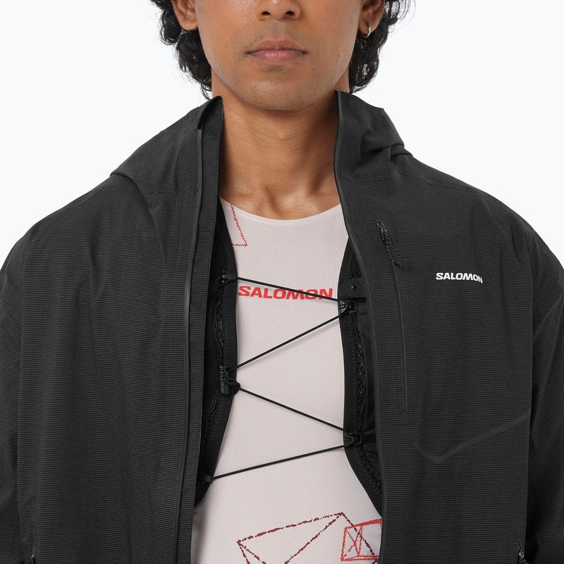 Geacă de alergare pentru bărbați Salomon S/Lab Bonatti Infinite Jacket deep black 4
