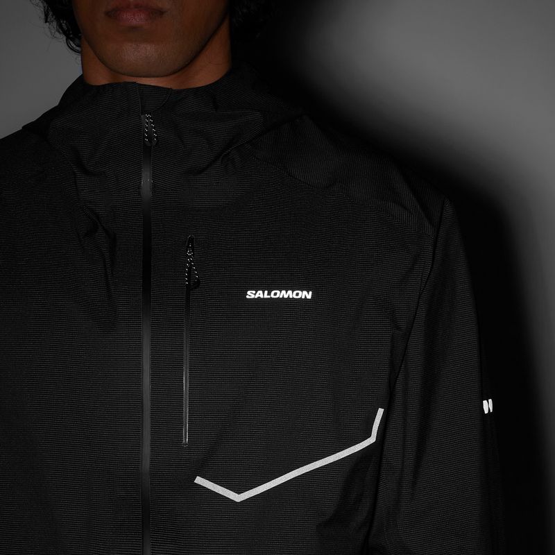 Geacă de alergare pentru bărbați Salomon S/Lab Bonatti Infinite Jacket deep black 7