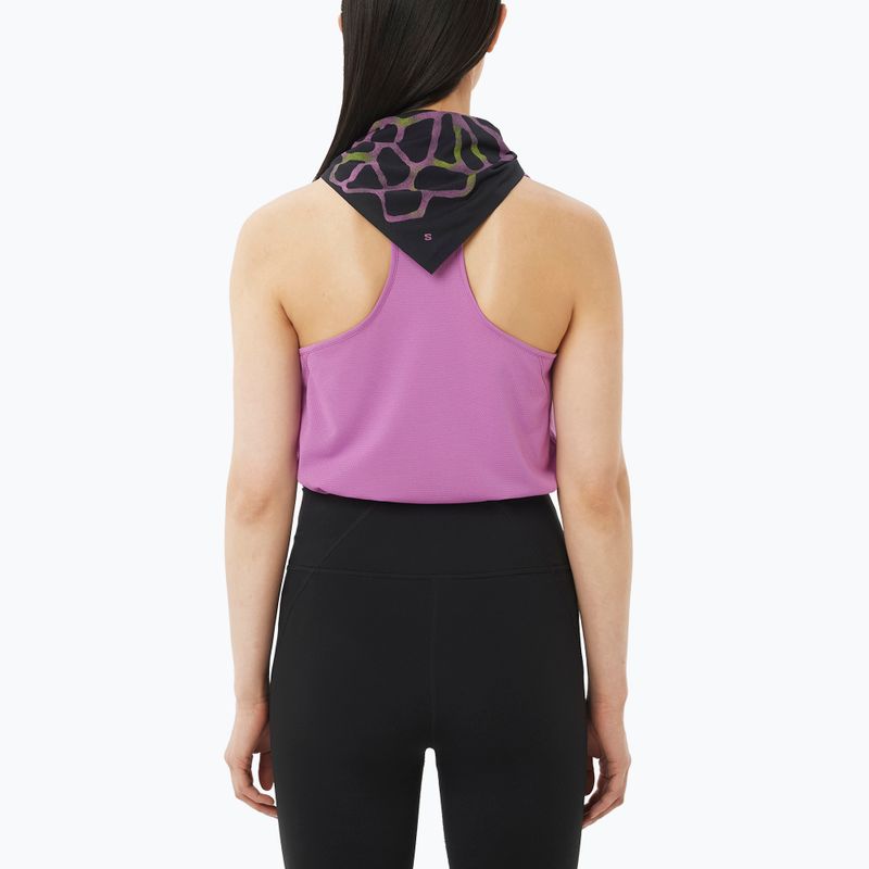 Tricou de alergare pentru femei Salomon Shakeout Core Tank iris orchid 2