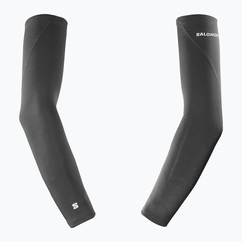 Manșoane compresive Salomon S/Lab Ultra deep black