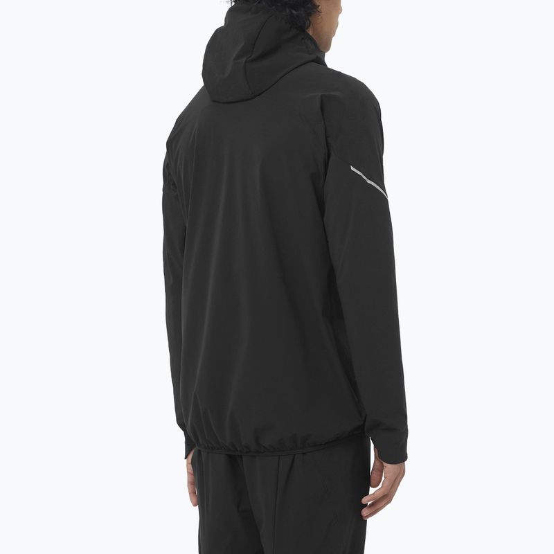 Geacă de alergare pentru bărbați Salomon Ultra Softshell Jacket deep black 2