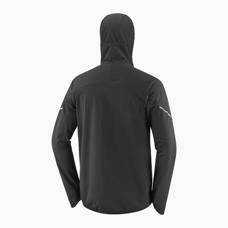 Geacă de alergare pentru bărbați Salomon Ultra Softshell Jacket deep black 9