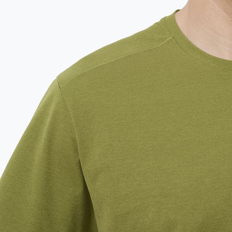 Tricou pentru bărbați Salomon Trackline cardamon seed 3