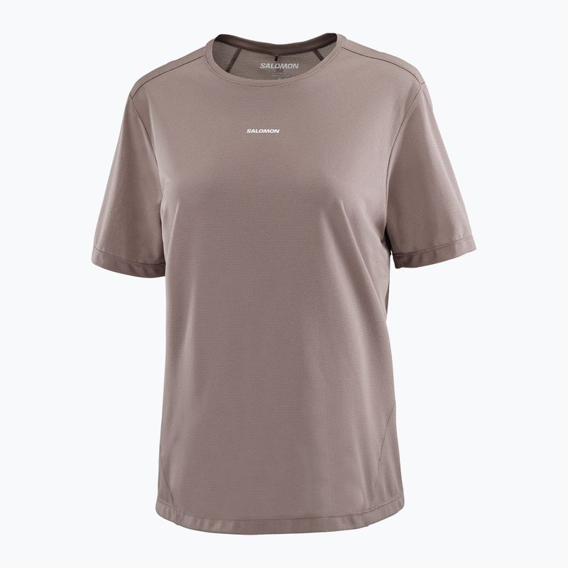Tricou de alergare pentru femei Salomon Shakeout Core iron 3