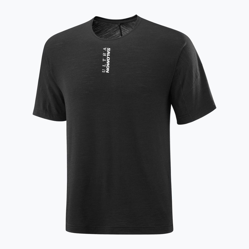 Tricou de alergare pentru bărbați Salomon Ultra Tee deep black 5