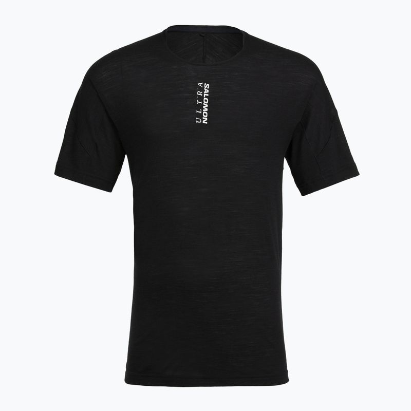 Tricou de alergare pentru bărbați Salomon Ultra Tee deep black 5