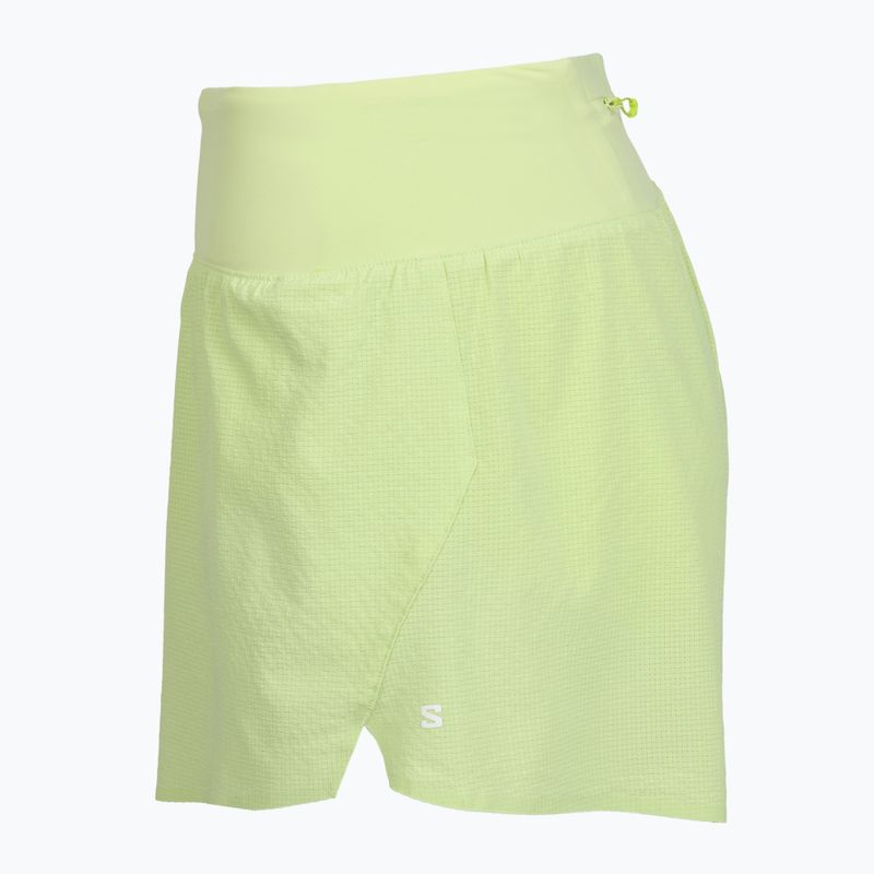 Pantaloni scurți de alergare pentru femei Salomon Sense Aero Stow 4" butterfly 3