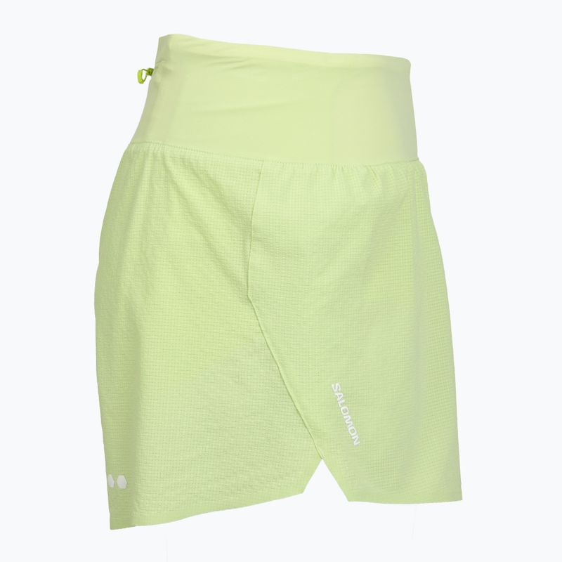 Pantaloni scurți de alergare pentru femei Salomon Sense Aero Stow 4" butterfly 4