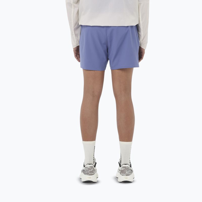 Pantaloni scurți de alergare pentru bărbați Salomon SHAKEout Core 5" marlin 2