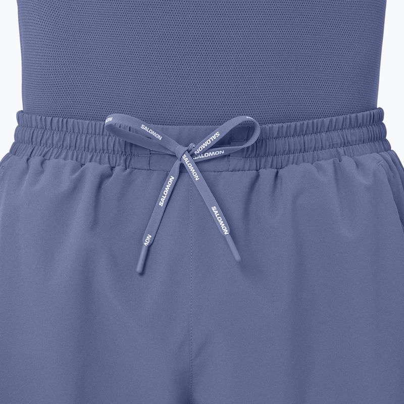 Pantaloni scurți de alergare pentru bărbați Salomon SHAKEout Core 5" marlin 3