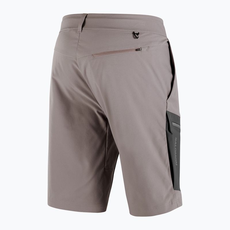 Pantaloni scurți de trekking pentru bărbați Salomon Outerpath Utility iron 9