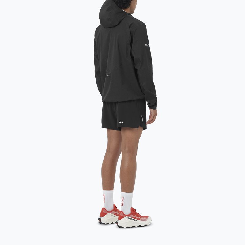 Pantaloni scurți de alergare pentru bărbați Salomon Sense Aero Stow 5" deep black 8