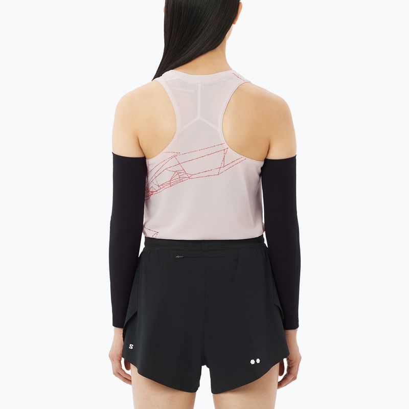 Tricou de alergare pentru femei Salomon S/Lab Speed Tee lilac ash 2