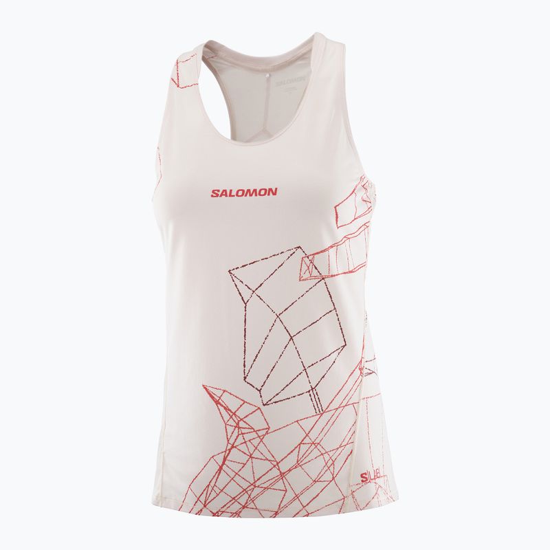 Tricou de alergare pentru femei Salomon S/Lab Speed Tee lilac ash 3