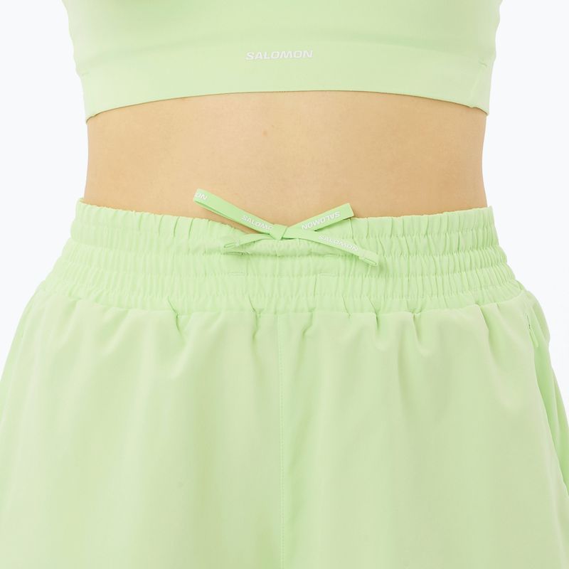 Pantaloni scurți de alergare pentru femei Salomon Shakeout Core 4" butterfly 4