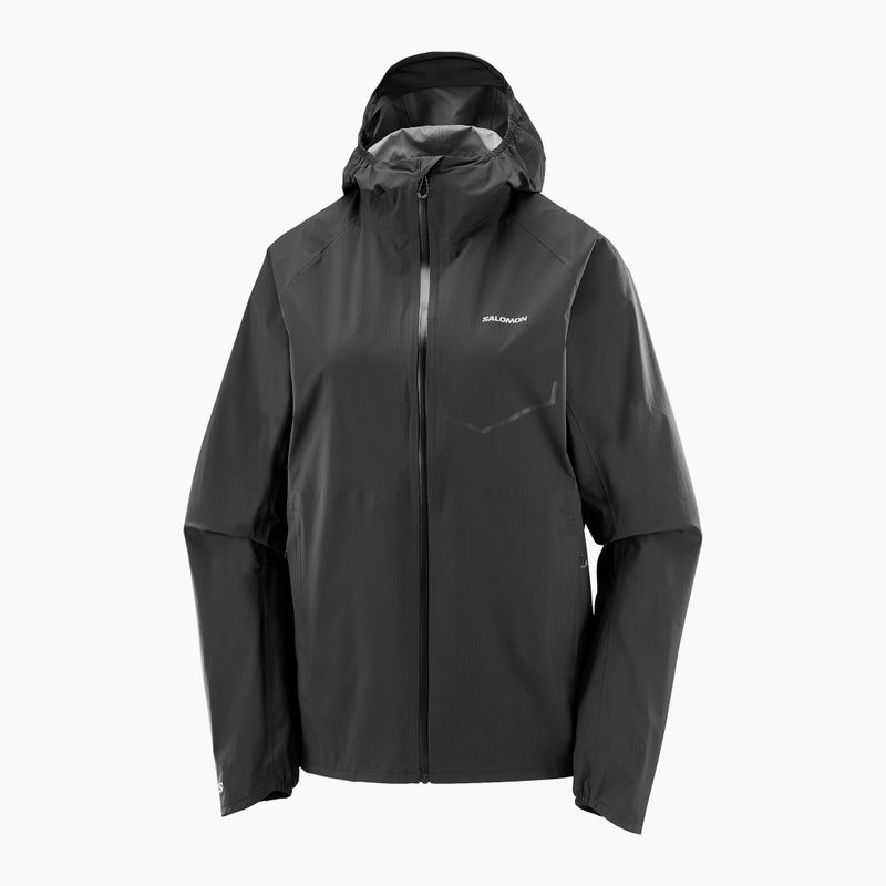 Geacă de alergare pentru femei Salomon Bonatti Waterproof deep black 7