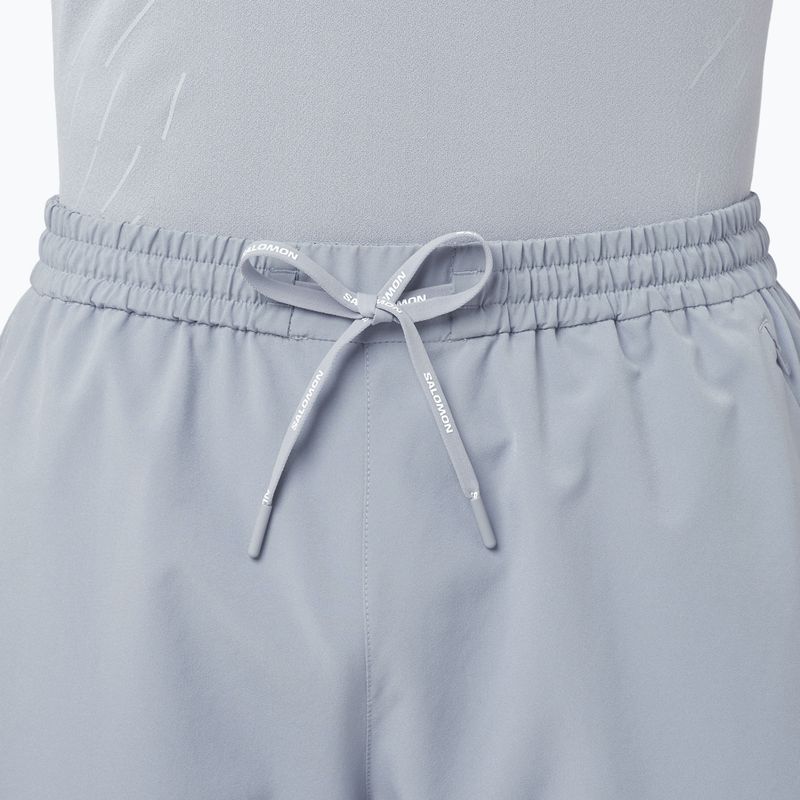 Pantaloni scurți de alergare pentru bărbați Salomon Shakeout Core 7" trade winds 3