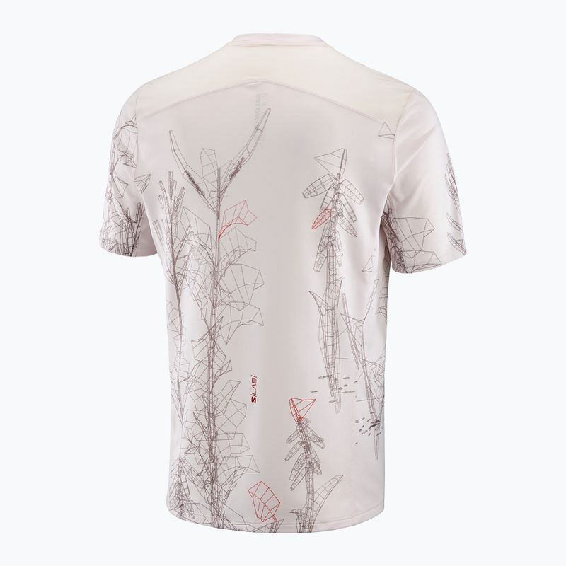 Tricou de alergare pentru bărbați Salomon S/Lab Ultra Tee Aop lilac ash 5