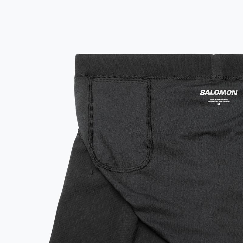 Pantaloni scurți de alergare pentru femei Salomon Sense SPLT 3" deep black 9