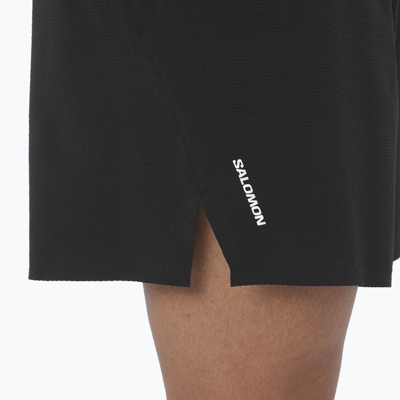 Pantaloni scurți de alergare pentru bărbați Salomon Sense Aero 7" deep black 6