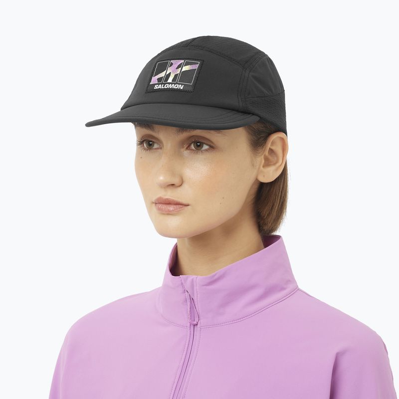 Șapcă Salomon Sense Aero pink frosting/acid lime 2