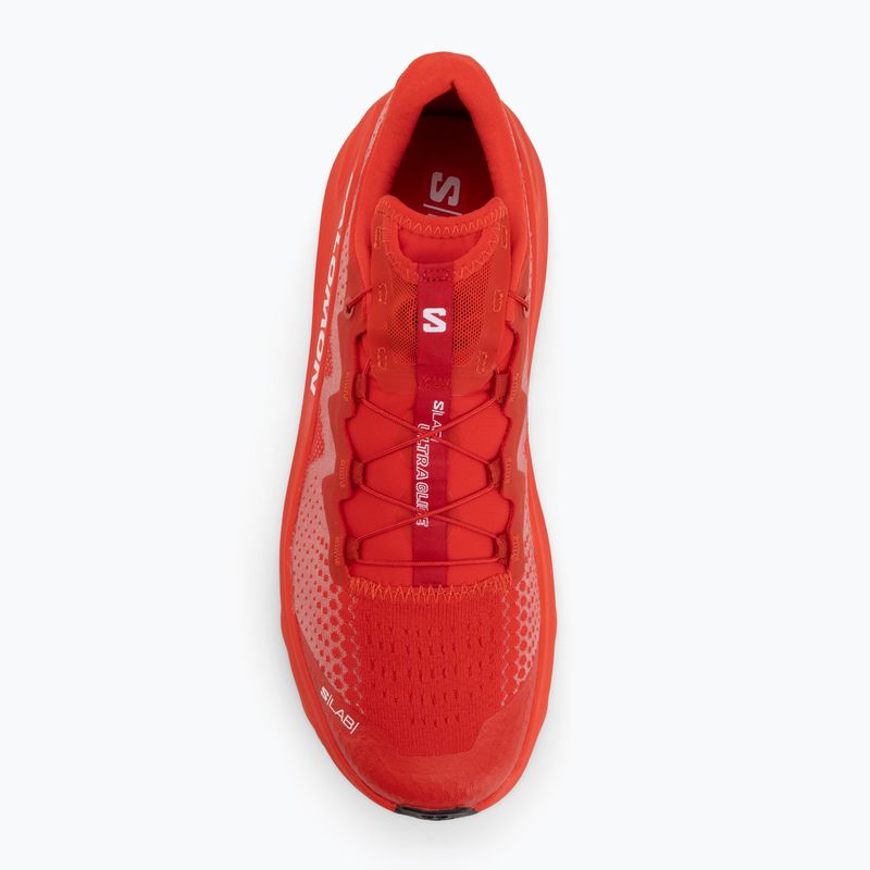 Încălțăminte de alergare pentru bărbați Salomon S/LAB Ultra Glide 1.5 white/fiery red/black 5