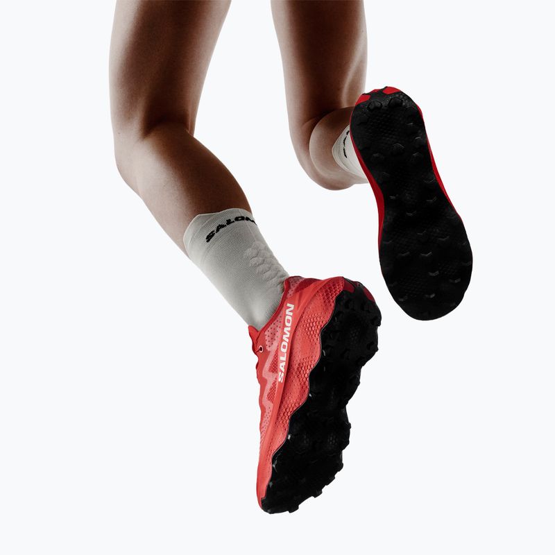 Încălțăminte de alergare pentru bărbați Salomon S/LAB Ultra Glide 1.5 white/fiery red/black 8