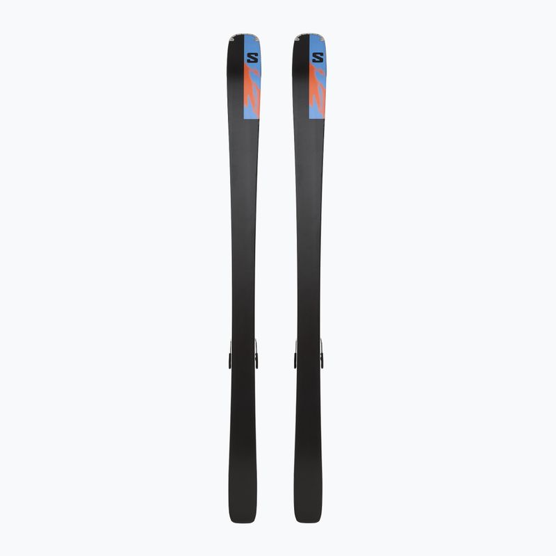 Schiuri de coborâre Salomon Stance 84 R + legături M11 GW azure blue/nasturtium/black 3