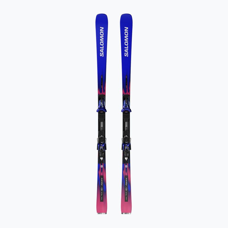 Schiuri de coborâre Salomon Equipe GS Pro + I12 GW race blue/equipe red