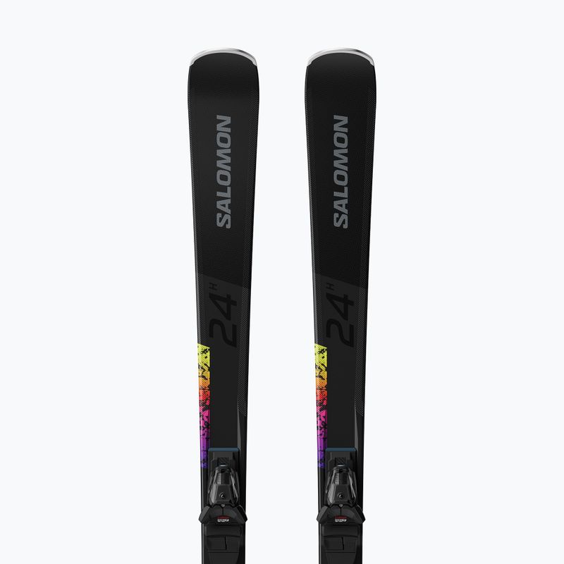 Schiuri de coborâre + legături Salomon S/Max 24H + M10 GW black/white 5