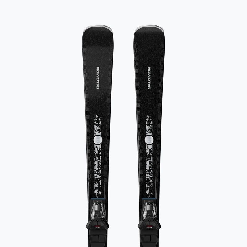Schiuri de coborâre pentru femei + legături Salomon S/Max N°8 Black + M10 GW black/glitter 4
