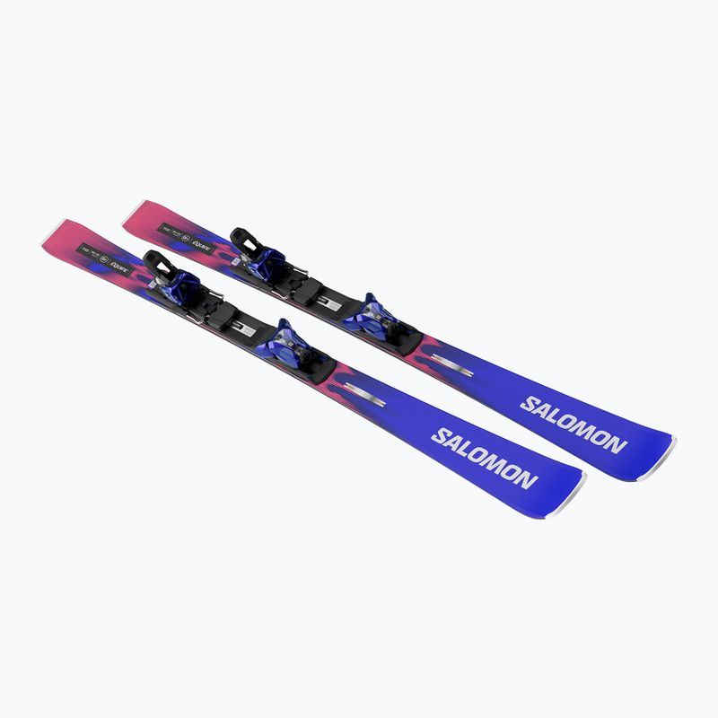 Schiuri de coborâre Salomon Equipe GS 12 + I12 GW race blue/equipe red 3