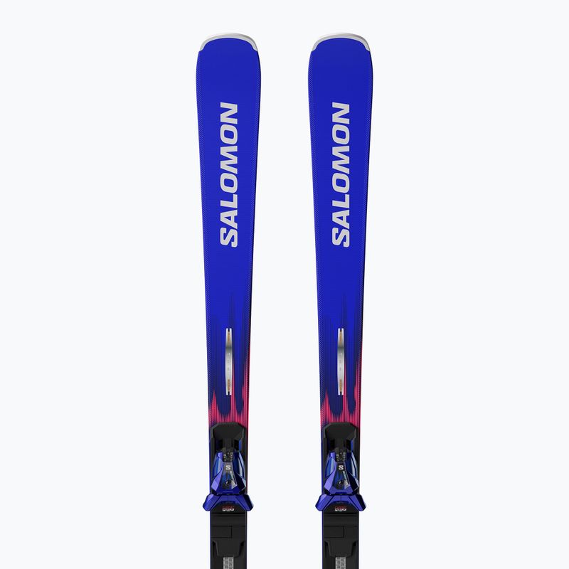 Schiuri de coborâre Salomon Equipe GS 12 + I12 GW race blue/equipe red 4