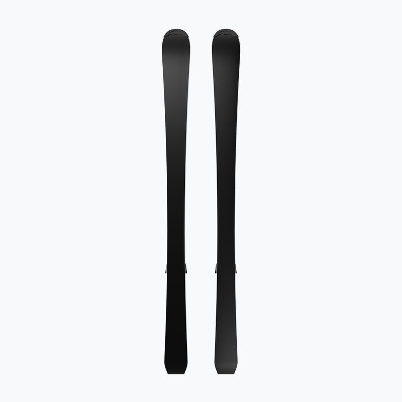 Schiuri de coborâre pentru copii + legături Salomon QST Jr Black M + C5 GW black/neon punch 2