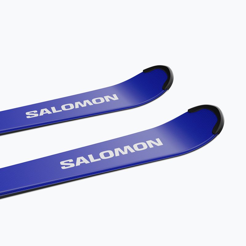 Schiuri de coborâre pentru copii + legături Salomon Equipe MT JR + L6 GW race blue/equipe red 6