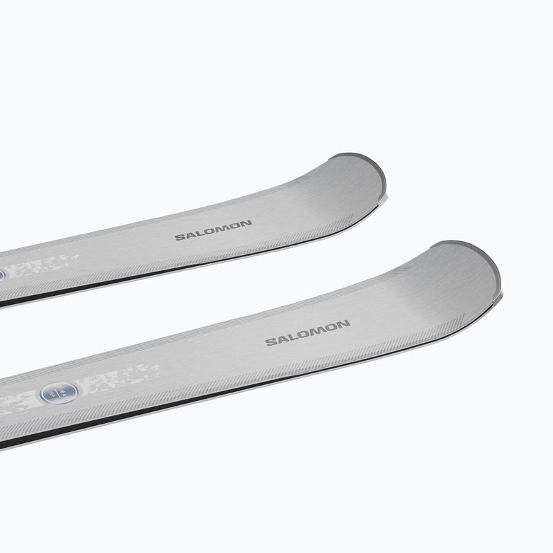 Schiuri de coborâre pentru femei + legături Salomon S/Max N°8 Silver + M10 GW silver met./glitter 5