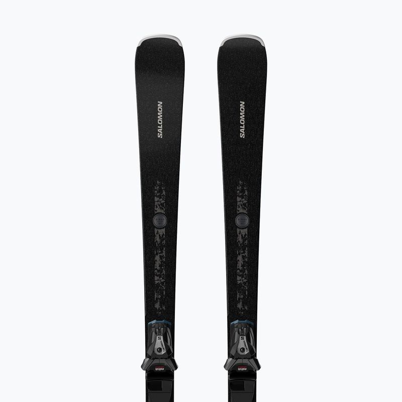 Schiuri de coborâre pentru femei + legături Salomon S/Max N°14 + MI12 GW black/glitter 5