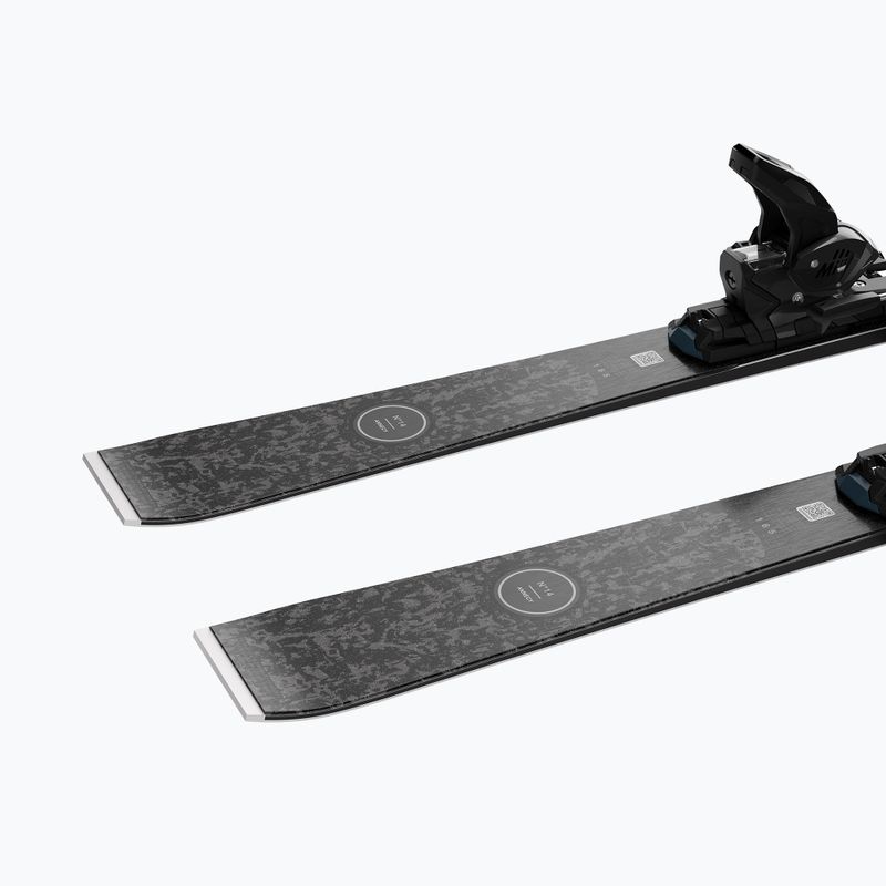 Schiuri de coborâre pentru femei + legături Salomon S/Max N°14 + MI12 GW black/glitter 7